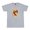 Girls The Flash Lightning Portrait Cotton T-Shirt