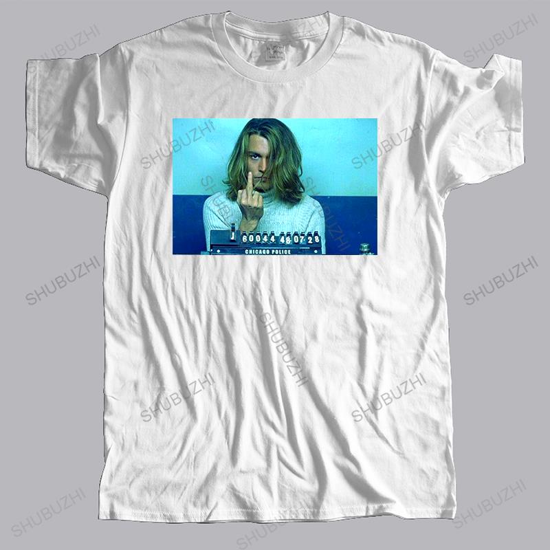 Male Streetwear Tshirt Cotton T Shirt Unisex Crew Neck Tops Blow T Shirt Johnny Bigger Size Summer Loose Top Gift Homme Teeshirt
