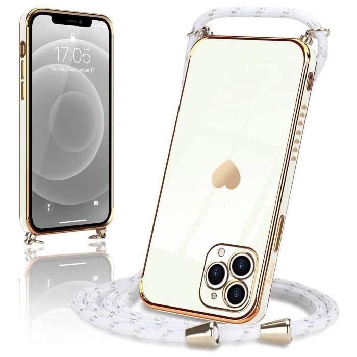 Защитный чехол - BOOLING - для iPhone 13 Pro Max - Гибкий ТПУ - Узор в виде сердца - Ударопрочный