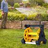 Garden Hose Reel Cart Portable Rewind Prevent Twisting Multifunctional Tube Storage