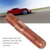 M8 1.25 Threaded Turbo Studs Kit Exhaust Manifold Hardware Kit Wear Resistant  Proof Metal Alloy for Car
