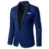 Men's Small Suit Color Matching Slim Fit Non-ironing Casual Men's Suit Jacket