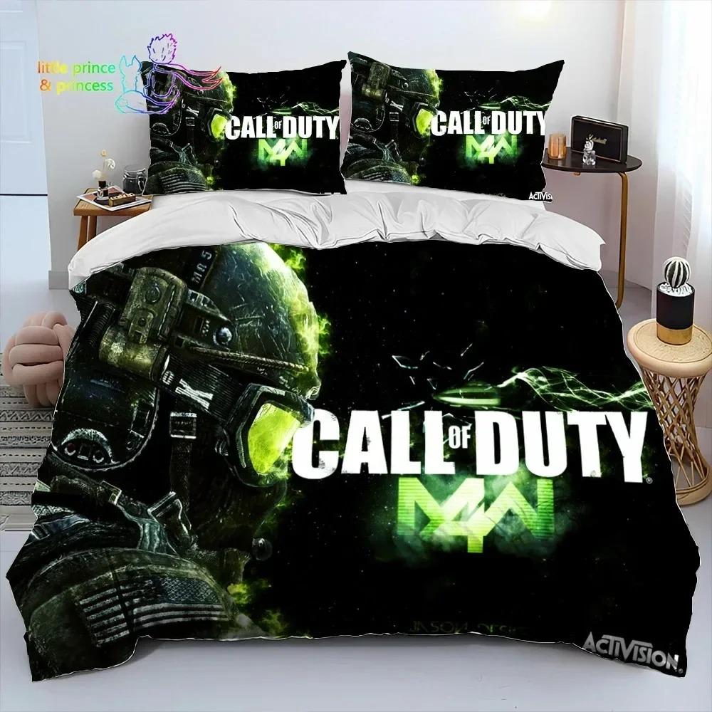 Game Call of Duty Gamer Comforter Постельное белье Single Twin Full Queen King Size Постельное белье для взрослых и детей Подарочный подарок