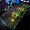 Коврик для мыши W-WorldS Of W-WarcraftS Коврик для мыши с RGB-подсветкой Коврик для мыши для ноутбука Коврик для мыши для ноутбука Игровой Коврик для компьютерного стола Игровые аксессуары