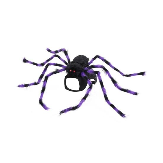 Костюм собаки-паука на Хэллоуин, плюшевая одежда для питомца, регулируемая одежда для косплея кошек на Хэллоуин, дни рождения, вечеринки, повседневная одежда