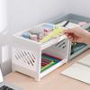 Double-Layer Mini Storage Shelf - Desktop Organizer for Dormitory and Bathroom