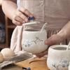 Керамическая банка для специй с крышкой и ложкой для соли, перца, сахара и соусов