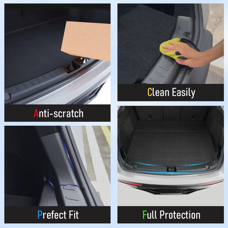 For Tesla New Model Y LAUNCH 2025 Juniper 2025+ Trunk Threshold Strip TPE Anti Scratch Protection Lid Cover Trunk Sill Guard Mat