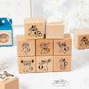 Adorable Cat Wooden Stamp for Diary & DIY Decoration - Choose from 8 Styles