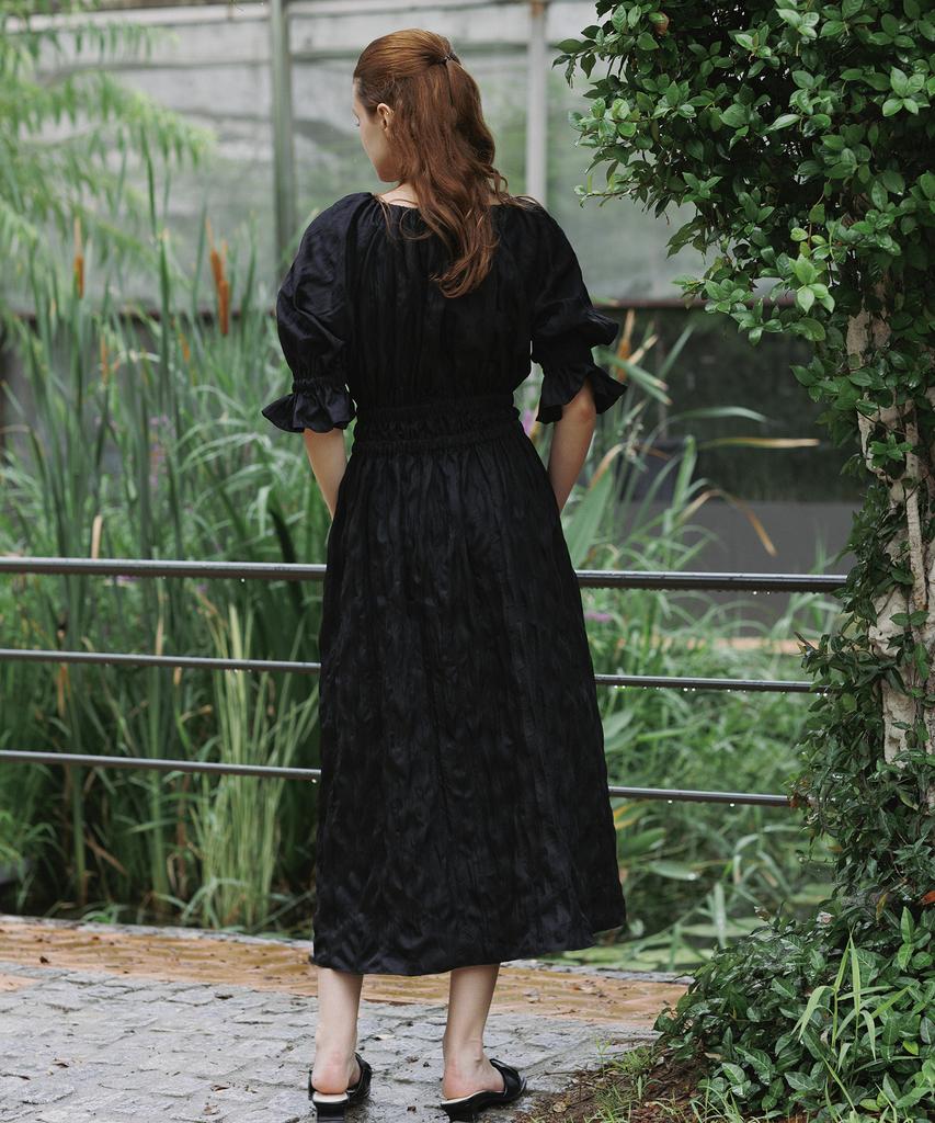TINABLOSSOM Lee Black Dress