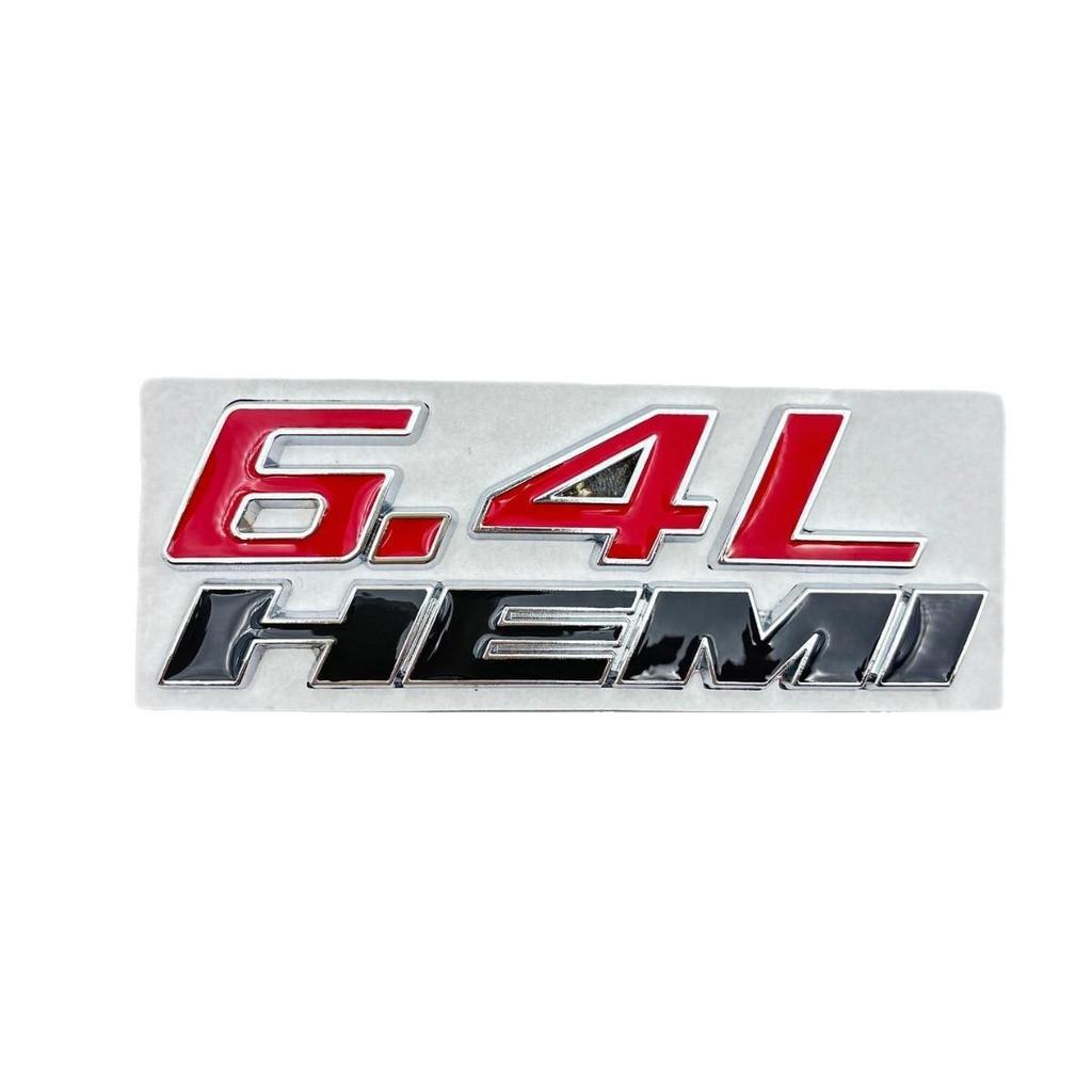 Металлическая эмблема-наклейка 6.4L HEMI для Grand Cherokee