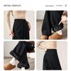 HSTYLE Женские теплые флисовые повседневные брюки с широкими штанинами