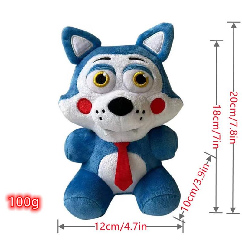 Коллекционные фигурки FNAF Twisted Animatronic Светящиеся в темноте издание Кошмар Плюшевая серия (Ограниченный тираж)