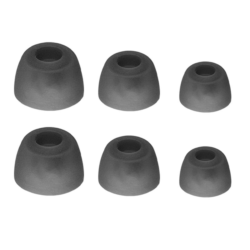 3 пары силиконовых насадок для наушников-вкладышей Tune Beam, с шумоподавлением, дизайн для удобной посадки, 6 шт./набор