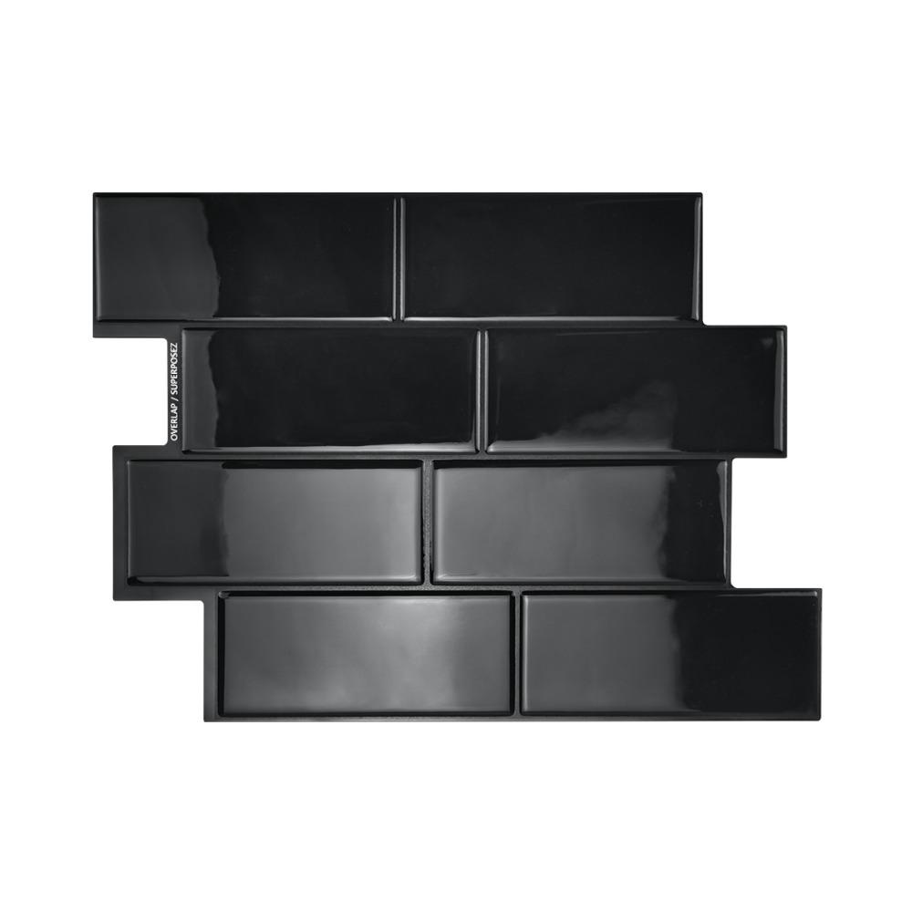 1 шт. ПВХ самоклеящиеся обои DIY наклейка на стену Новая 3D настенная плитка Домашний декор