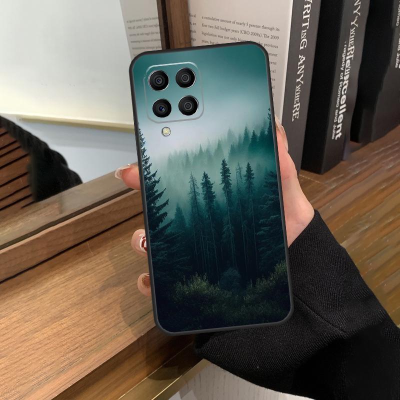 Красивый чехол с изображением горного леса для Samsung Galaxy M56 M16 M36 M33 M53 M13 M12 M32 M52 M20 M15 M55 M31 M14 M35 M34 M54