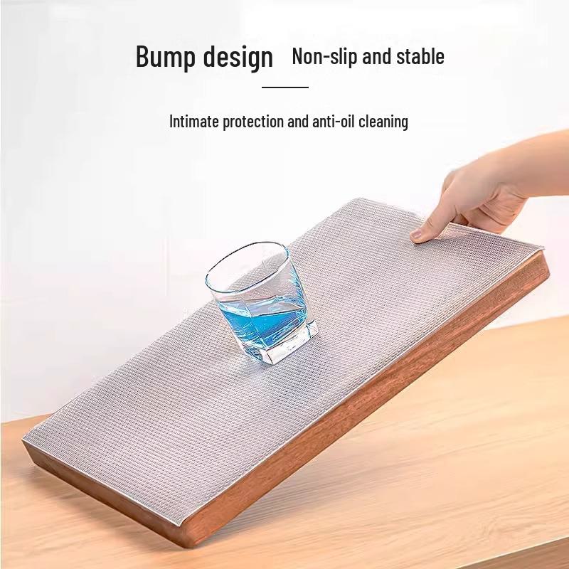 "Thick Transparent EVA Drawer Mat for Cabinet, Shoe Cabinet - Non-stick, Anti-dirty, Waterproof, Non-slip, Moisture-proof"