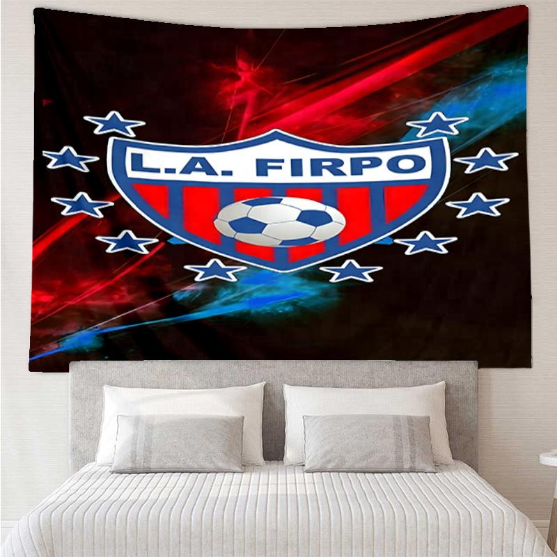 L.a. Firpo Soccer Crest Printed Tapestry, for Bedroom,Livingroom, dormitory, Large Wall Decor, Fabric Decor Fan Birthday Gifts