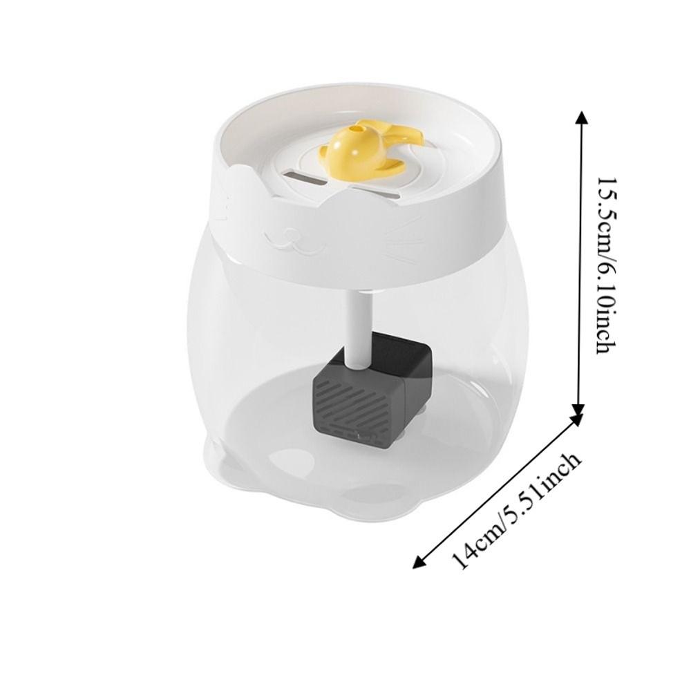 USB Electric Automatic Cat Water Dispenser Silent Operation Automatic Cat Drink Bowl Indoor Use