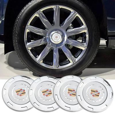 4 шт./комплект 20 см Колпачки центральных отверстий колес для Escalade Автомобильный логотип на шине Внешние аксессуары Декор для тюнинга