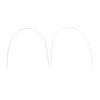 10Pcs Ag Dental Arch Wires Elastic Niti Round Rectangle Archwire Lower/Upper 012/014/016/018/020/16X16/16X22