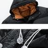 Мужская зимняя новая корейская версия пальто с хлопковой подкладкой, трендовое толстое пальто с капюшоном