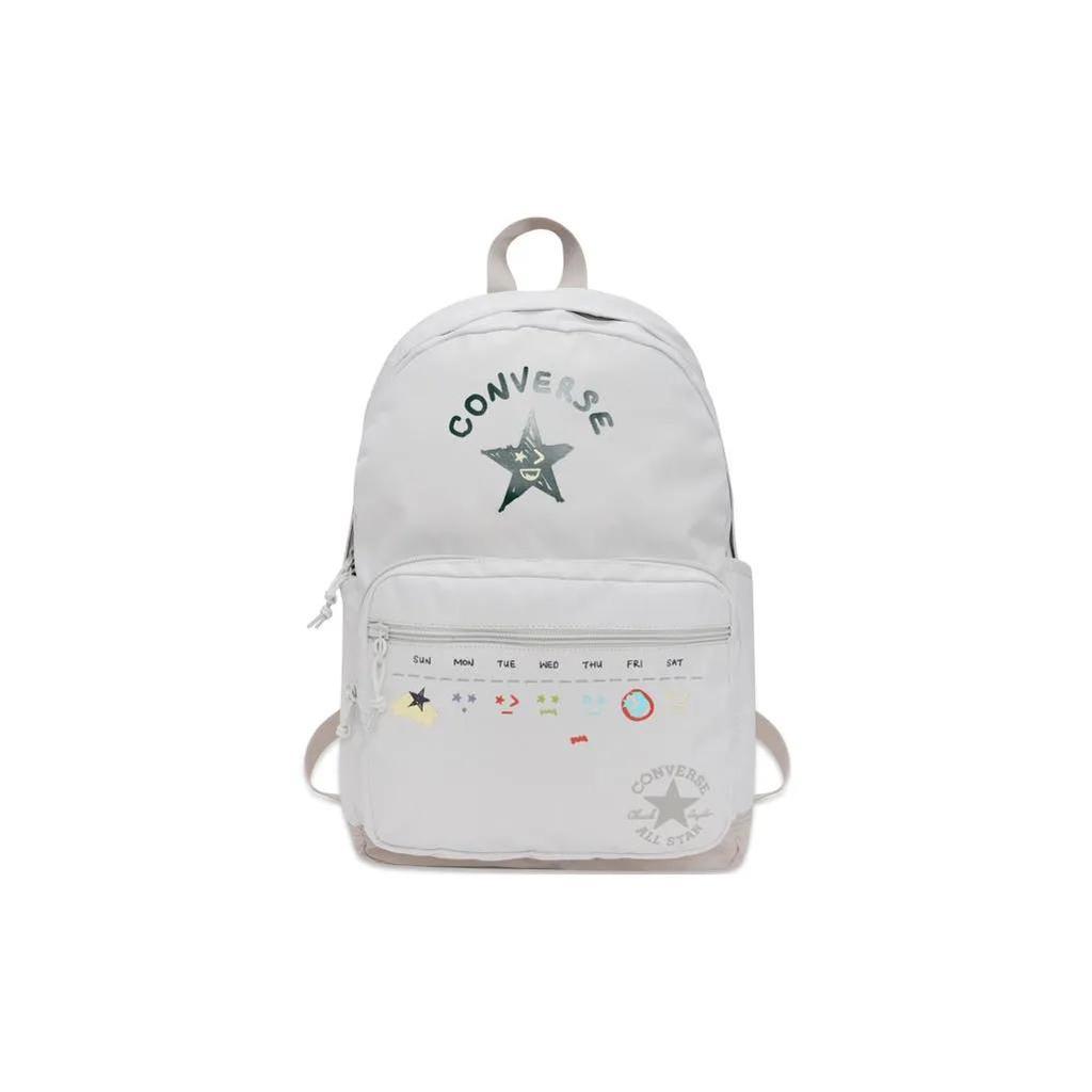 Converse GO 2 Polyester Backpack Regular Unisex White (Unisex) Backpacks 10024943 A01