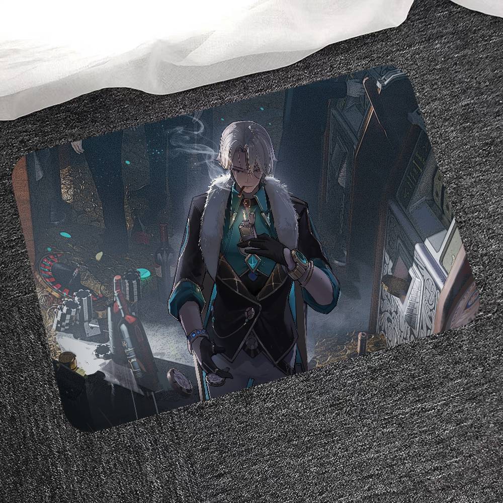 Игровой персонаж Авентурин Входной коврик в скандинавском стиле Домашний придверный коврик Коврики для ванной-туалета Коврик для декора спальни/отеля