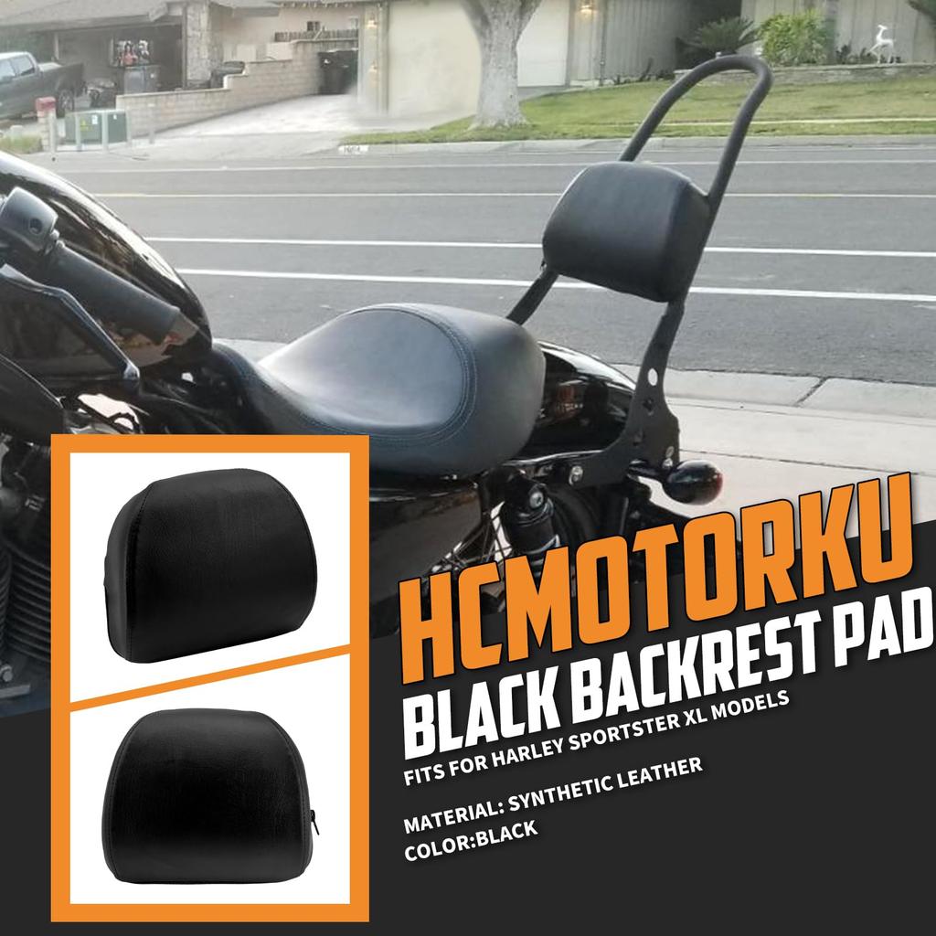 HCmotorku Мотоцикл Сисси-бар Подушка для спинки для Harley Sportster XL 883 1200 XL883X XL883N (2004-2024 гг.)