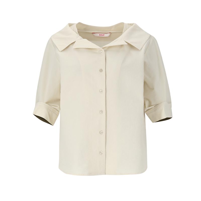 Блузка в клетку SOUP (Sz4Ls82)