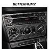 bftws1 For BMW X1 E84 2011-2015 Carbon Fiber Center Console Gear CD Door Panel Trim Sticker Decoration Car Interior Tuning Accessories