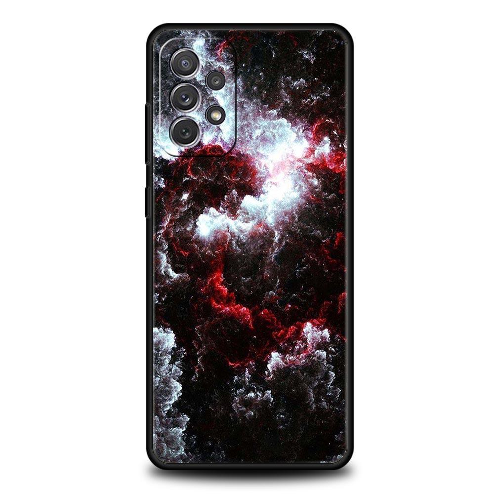 Чехол-галактика с чернильным рисунком звездного неба для Samsung A57 A37 A51 A71 A21S A17 A15 A25 A41 A23 A33 A53 A73 A07 A05S A13 A35 A55 5G