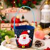 Christmas Decoration Cartoon Tote Bag Christmas Gift Bag Children's Candy Bag Gift Bag