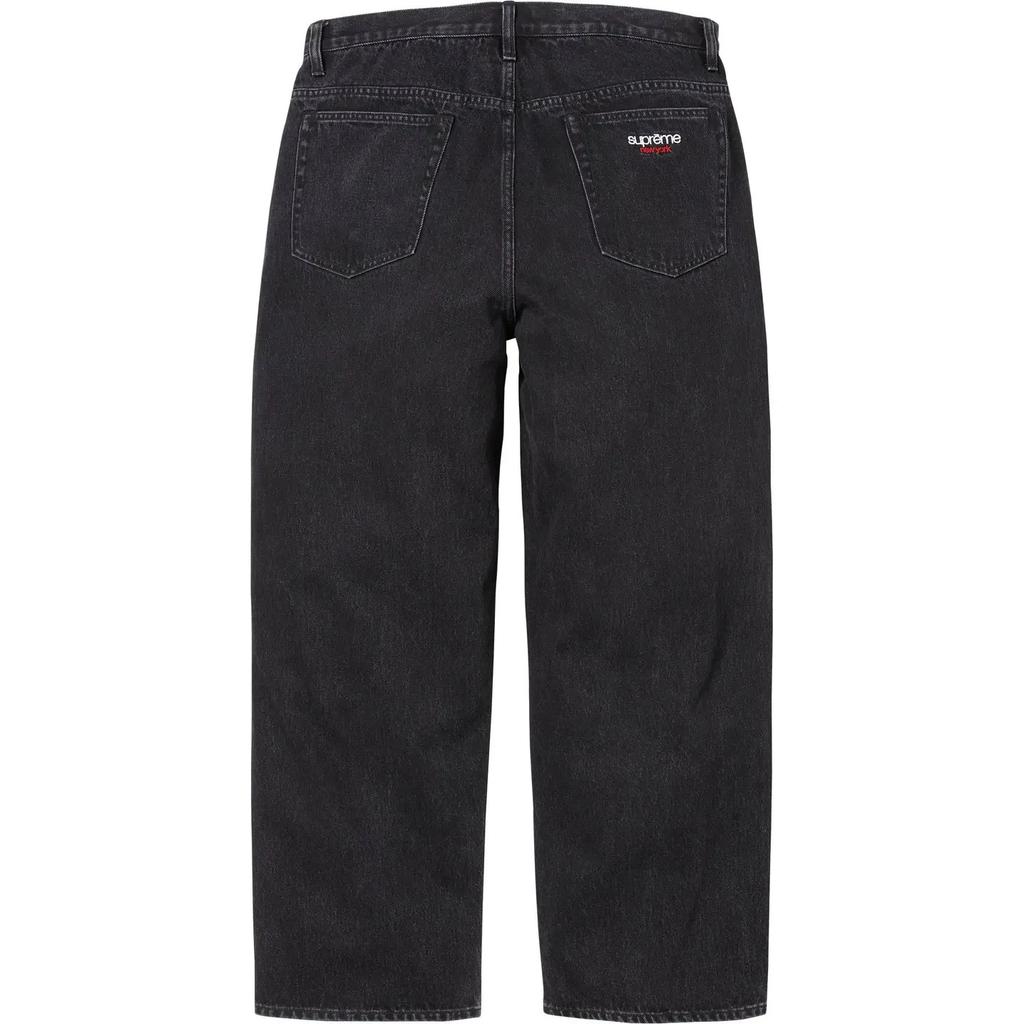 769988 Supreme Baggy Jean (26SS) Black