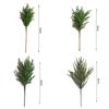 Plastic Fake Pine Cone Christmas Tree Simulation Pine Needle Creative Artificial Pine Branch  Gift