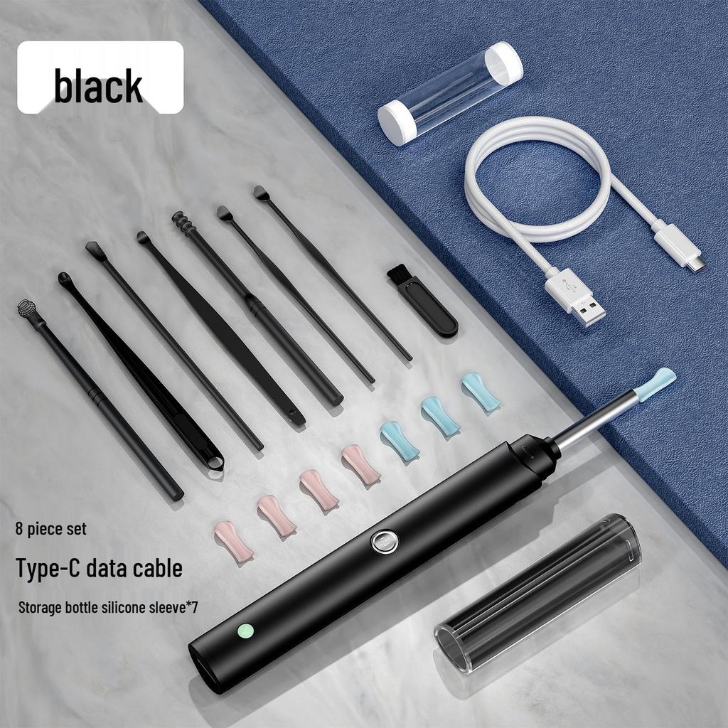 Беспроводной интеллектуальный визуальный эндоскоп для ушного зондирования со светодиодной подсветкой