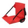 Folding Stadium Seat Lightweight Portable Oxford Cloth Stadium Bleacher Seat Cushion for Camping Picnic Red