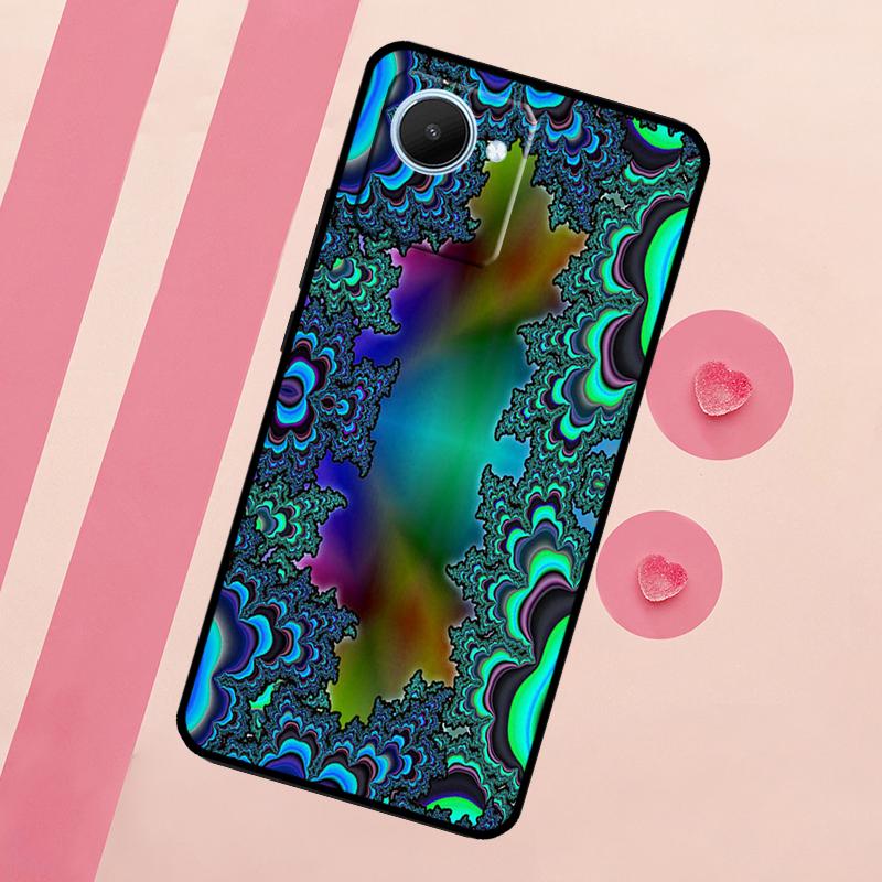 Винтажный Чехол-Украшение Для Realme C67 C75 C63 C61 C71 C55 C51 C65 C53 10 11 12 13 14 15 Pro Plus GT6 GT7 Pro