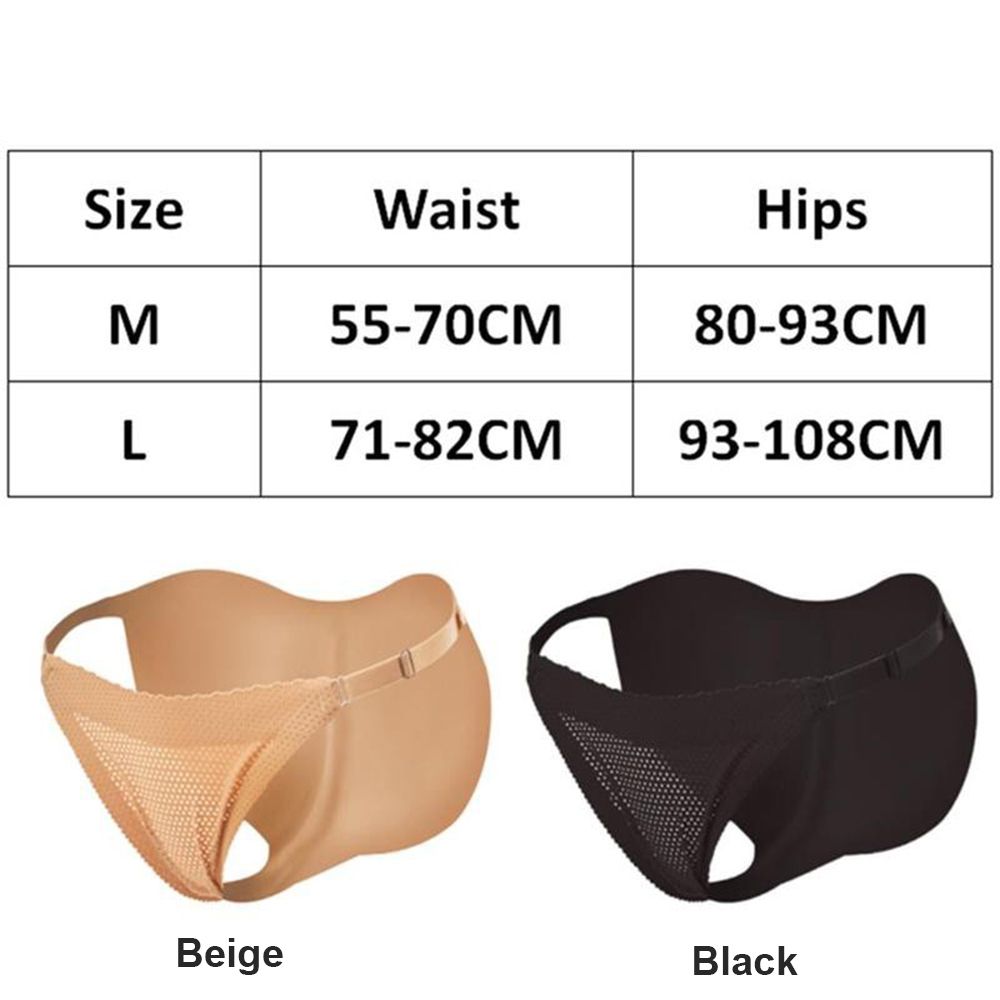 Fake Ass Briefs Butt Lifter Women Sponge Padded 3D Push Up Panties Three-dimensional Buttocks