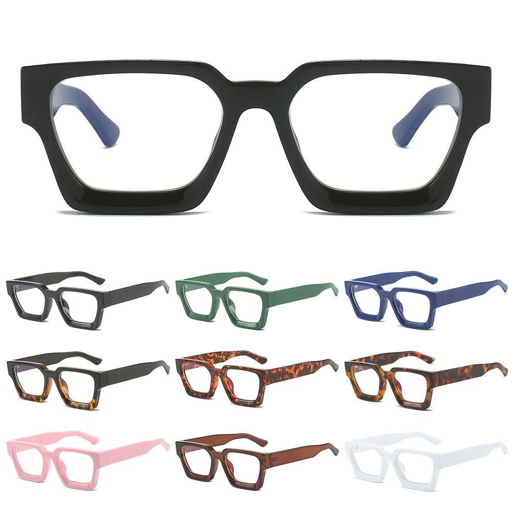 Trendy Square Small Eyewear Computer Glasses Reading Glasses Anti-blue Light Glasses