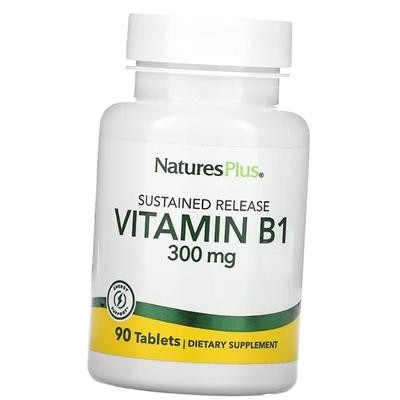 Тиамин с замедленным высвобождением, Vitamin B1 300 Sustained Release, 90таб (36375171)