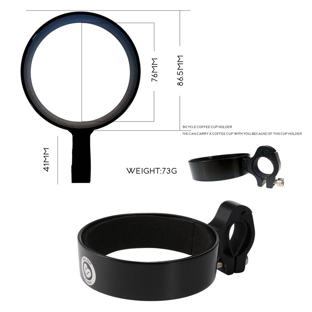 New Tea Cup Holde Bicycle Bracket Aluminum Alloy Colorful Bottle Holder Bike Parts Coffee Cup Holder