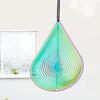 Gradient Color Wind Chime Pendant 3D Dynamic Rotating Wind Chimes Wind Spinner Catcher  Outdoor