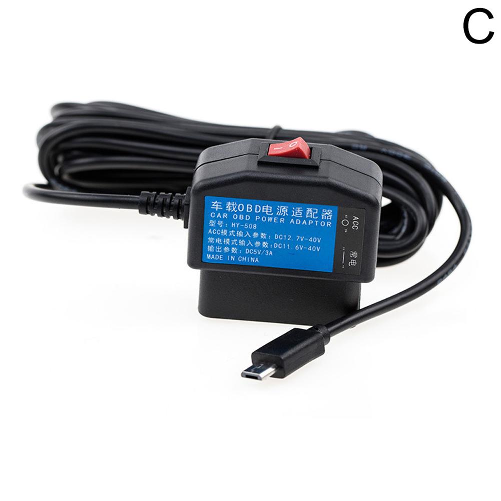 Автомобильный видеорегистратор, комплект для подключения OBD к USB-адаптеру, кабель питания для видеорегистратора, зарядное устройство, круглосуточный мониторинг парковки, покадровая съемка видео