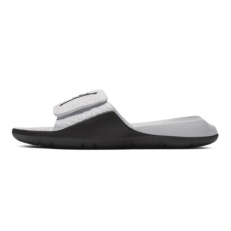 Jordan Hydro 7 V2 Unisex Outdoor Slippers Black Gray BQ6291-100