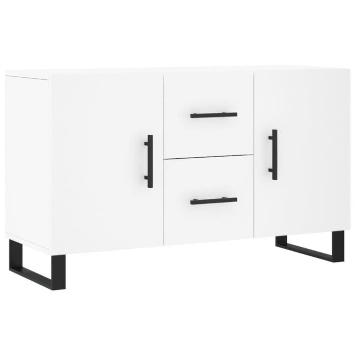 VidaXL Buffet White 100x36x60 Cm Engineered Wood 828196