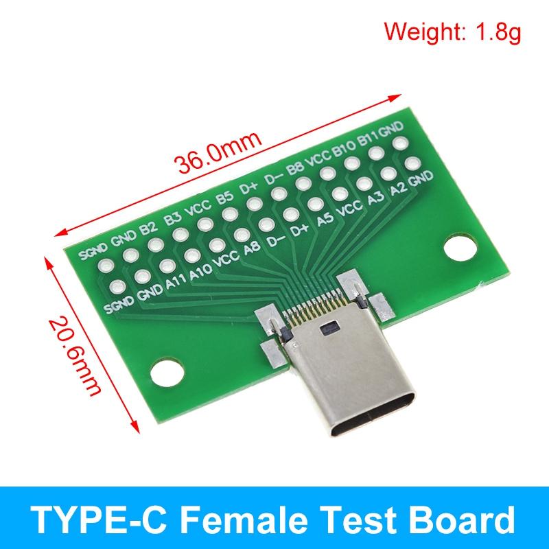 5/10 ШТ. USB-разъем папа / MINI MICRO USB на DIP-адаптер, разъем мама 2.54 Разъем Тип-C USB2.0 3.0 Конвертер-мама