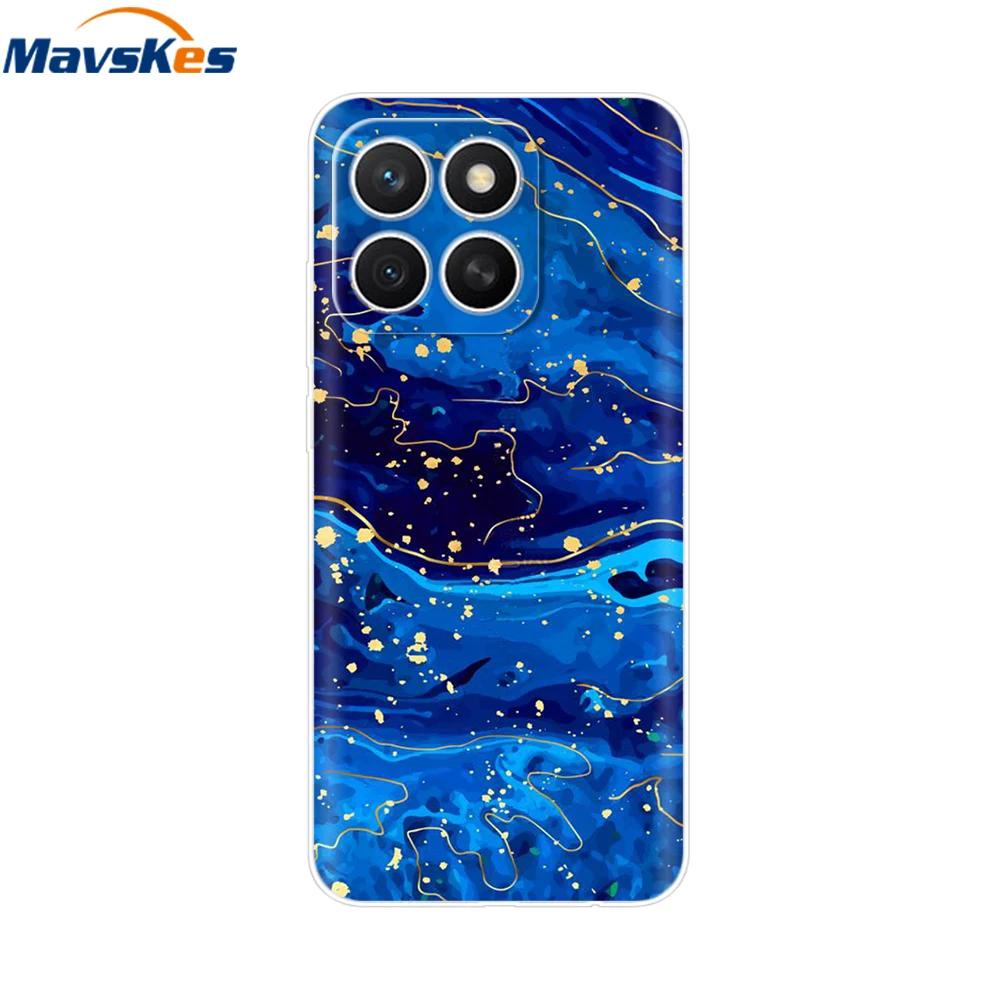 Чехол для Honor X8c HonorX8C 2025 Новая Мода Мультяшная Задняя Крышка Мягкий ТПУ Прозрачные Чехлы для Телефона Для Honor X8c Fundas Сумки Защитные