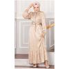 Stoney Jacquard Hijab Evening Dress