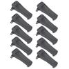 10pcs Radio Belt Clip Replacement Plastic 2 Way Walkie Talkie Belt Clip for Baofeng BF 666S BF 777S BF 888S T 200S